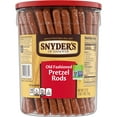 thumbnail interactive-video image 1 of Snyder's of Hanover, Old Fashioned Pretzel Rods, 27 oz Canister, 1 of 12