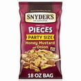 thumbnail image 1 of Snyder's of Hanover Pretzel Pieces, Honey Mustard and Onion, Party Size 18 Oz, 1 of 1