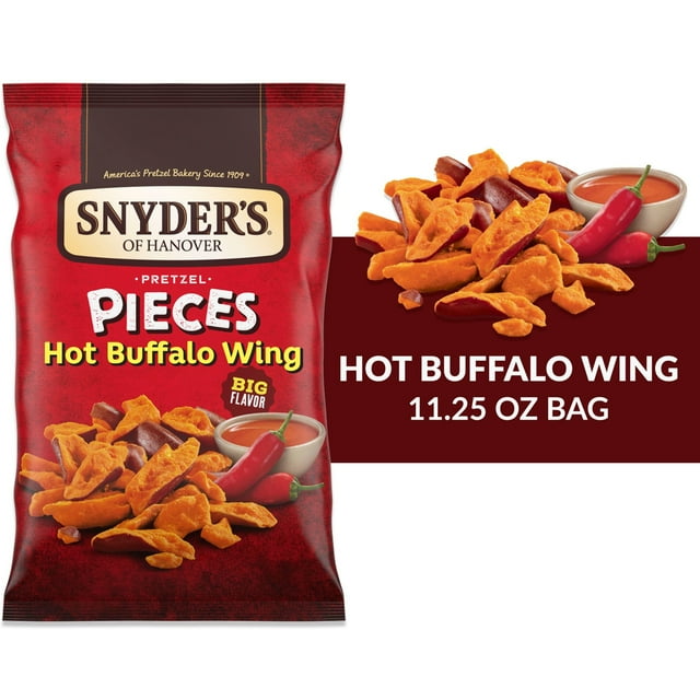 Snyder's of Hanover Pretzel Pieces, Hot Buffalo Wing, 11.25 oz