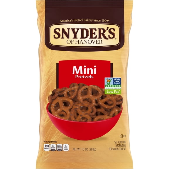 Snyder's of Hanover Pretzels, Mini Pretzels, 10 oz