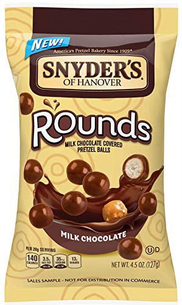 Snyders Of Hanover Rounds Milk Chocolate Pretzel Ball, 3.5 Ounce 8