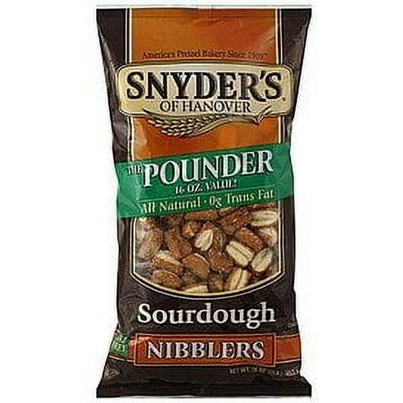Snyders of Hanover "The Pounder" Sourdough Pretzel Nibblers 16 Oz. ( 2 Pack)