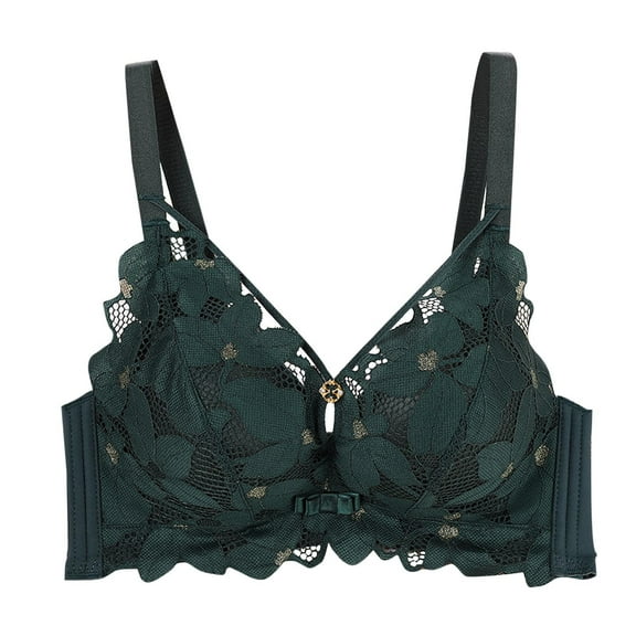 Snzhen Women's Plus Size Ultra-Thin Solid Color Bras for Everyday Comfort,Summer Wear and Sagging Support