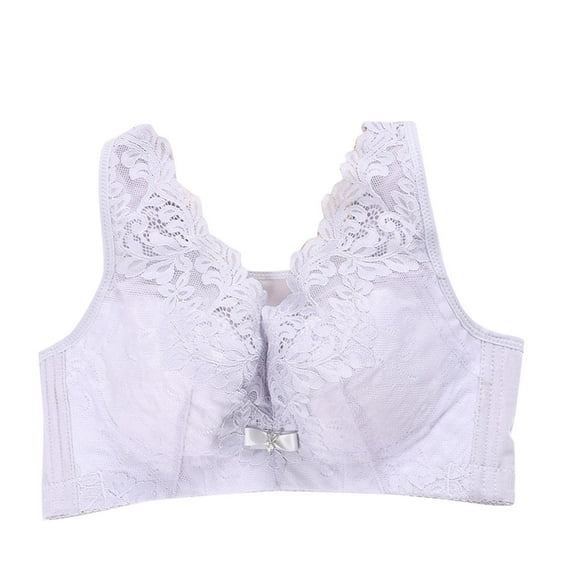 Snzhen Womens Breathable Bras Solid Color Ultra-thin No Steel Ring No Sponge Bra Gathering Daily Bra