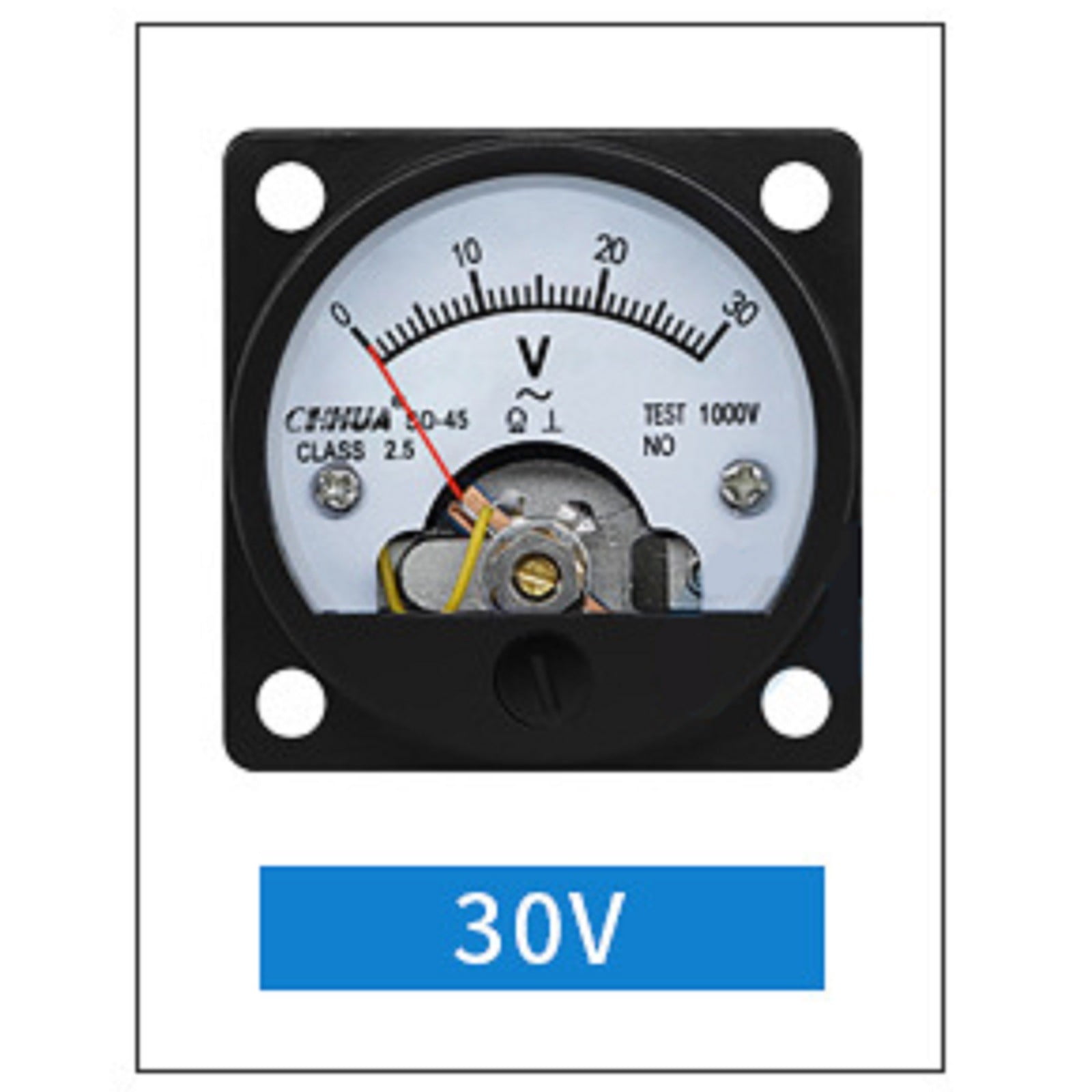 So45 Pointer Ac Voltmeter Analog Voltmeter Pointer Panel Meter Voltage