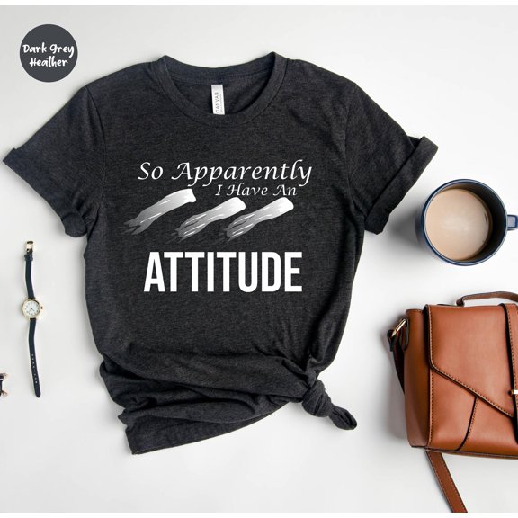 So Apparently I Have An Attitude Sassy Gift Funny Graphic Shirt Birthday Gift For Bff Sarc