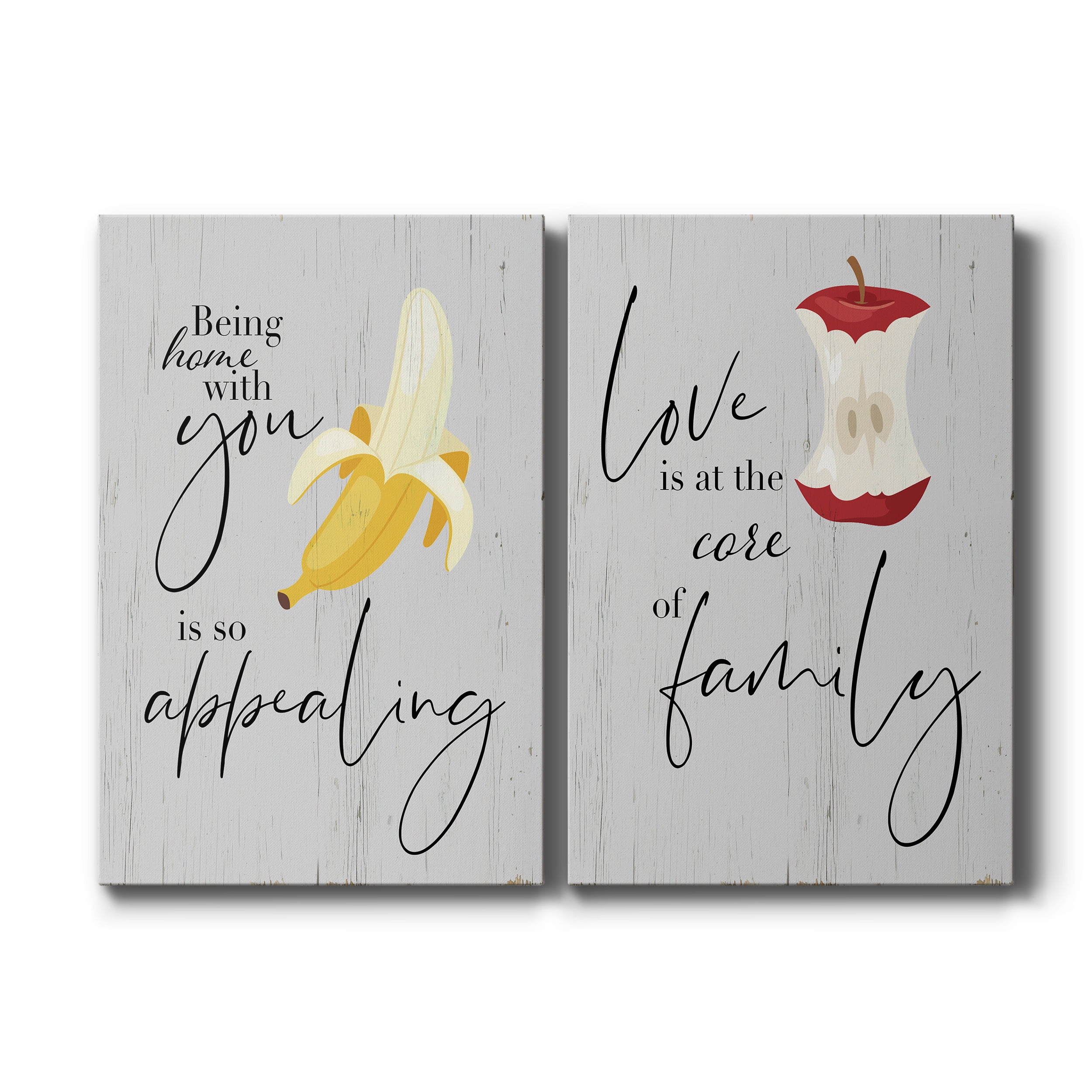 So Appealing Premium Gallery Wrapped Canvas - Ready to Hang - Set of 2 - 32 x 48 Each