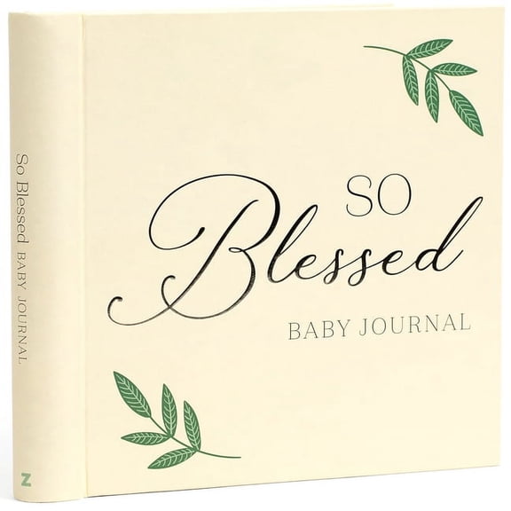 So Blessed Baby Journal: A Christian Baby Memory Book and Keepsake for Baby's First Year, (Hardcover)