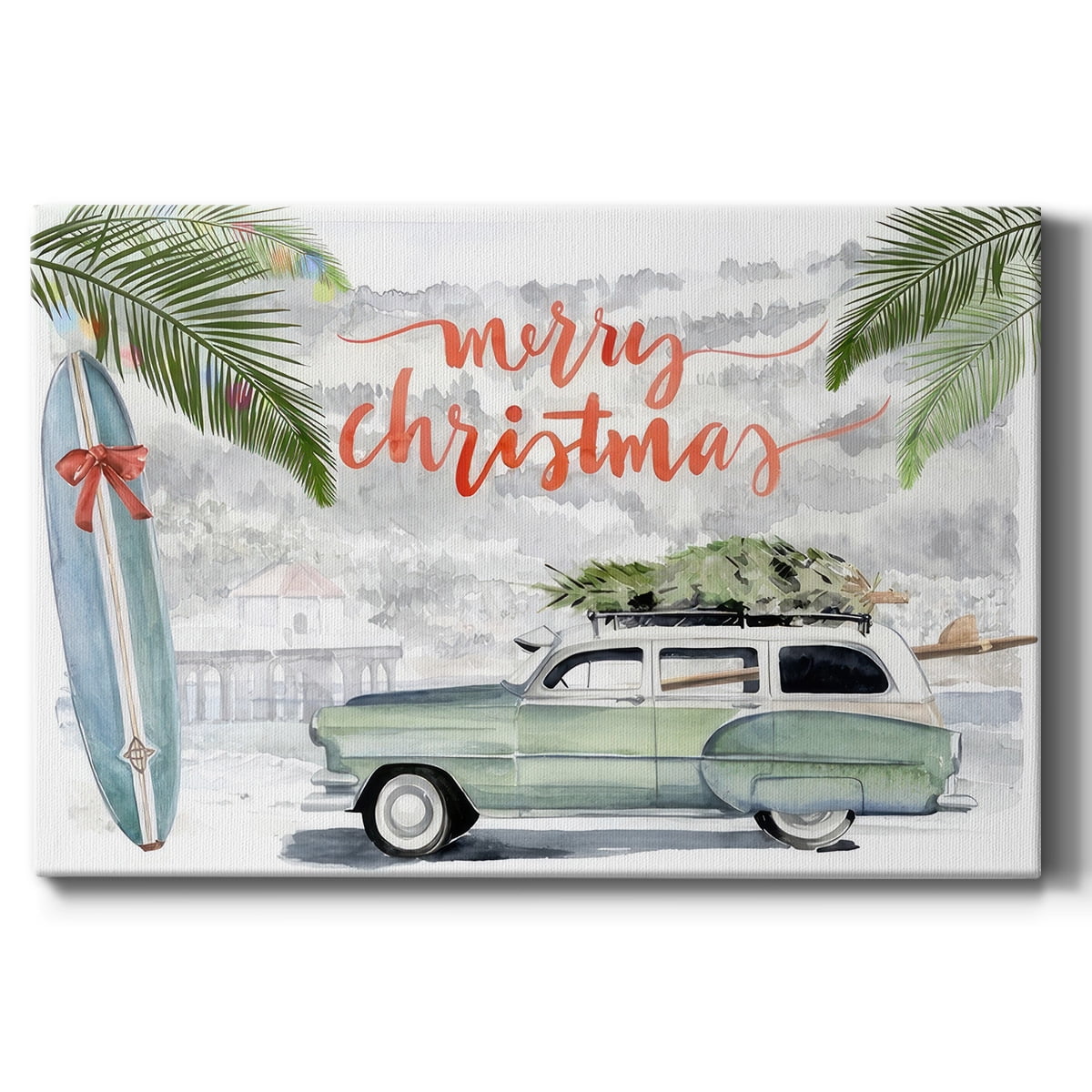 So Cali Christmas Collection A- Gallery Wrapped Canvas