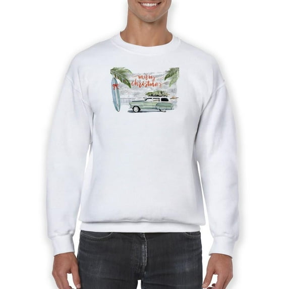 So Cali Christmas Collection A. Sweatshirt Men -Jennifer Paxton Parker Designs, Male Medium