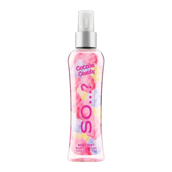 So… Cotton Candy Body Mist, Body Spray for Women, 3.5 oz