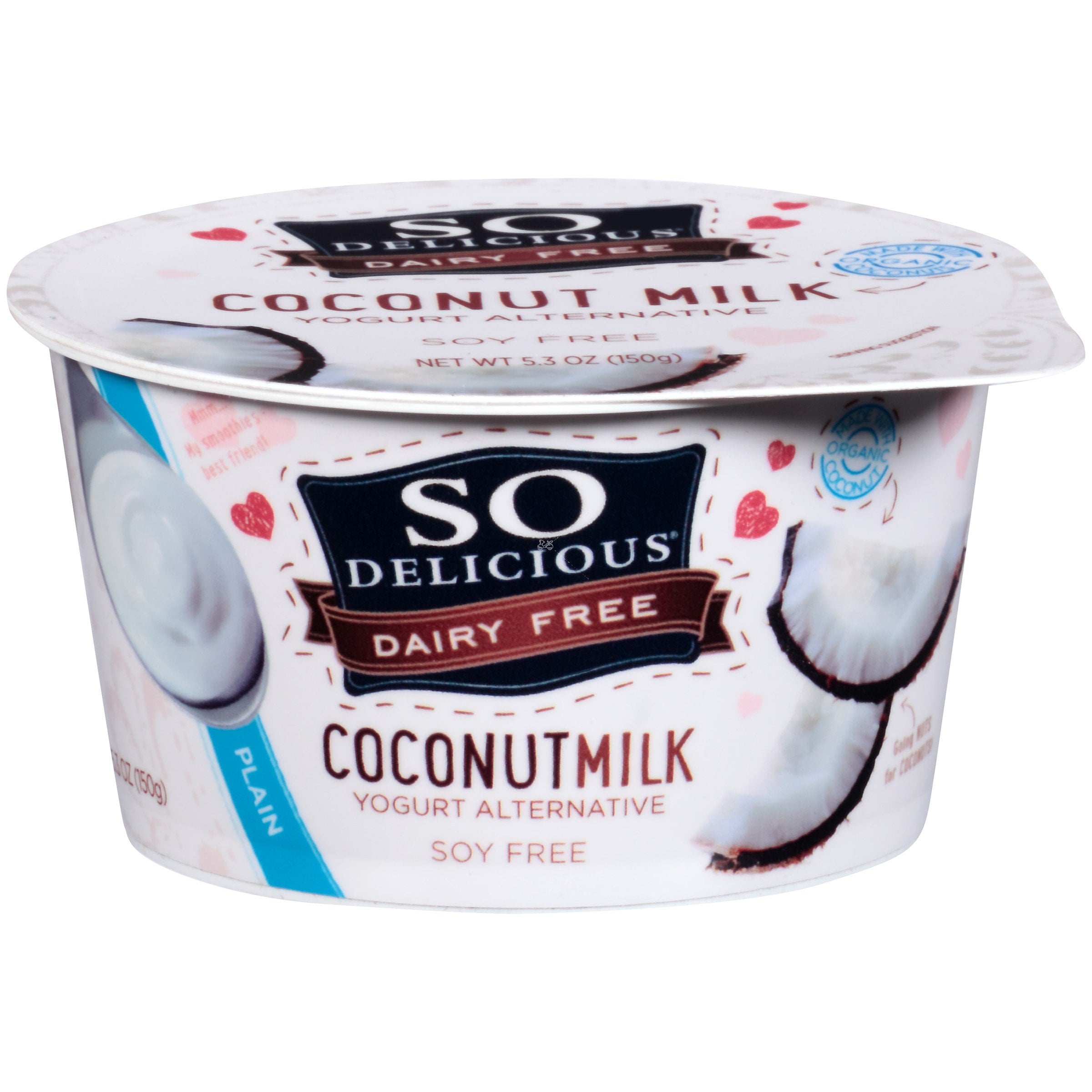  So Delicious Yogurt leche de coco fresa, 5.3 oz : Comida  Gourmet y Alimentos