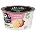thumbnail image 1 of So Delicious Vegan, Dairy Free Strawberry Banana Coconut Yogurt Alternative, 5.3 oz Container, 1 of 15