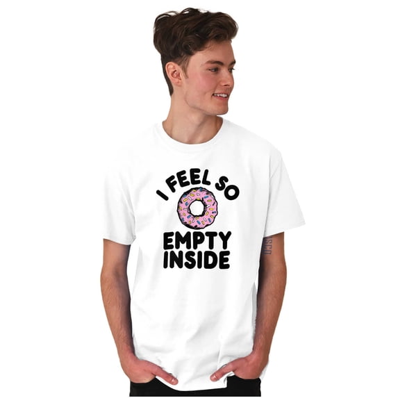 So Empty Inside Donut Sweet Tooth Men's Graphic T Shirt Tees Brisco Brands S