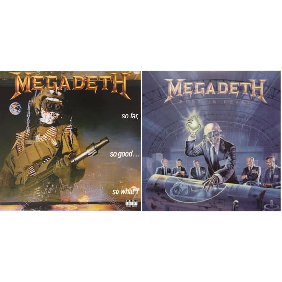 So Far So Good So What & Rust In Peace [LP Vinyl Bundle]