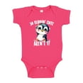 thumbnail image 1 of So Flippin Cute Baby Bodysuit One Piece 6 mo Cyber Pink, 1 of 3