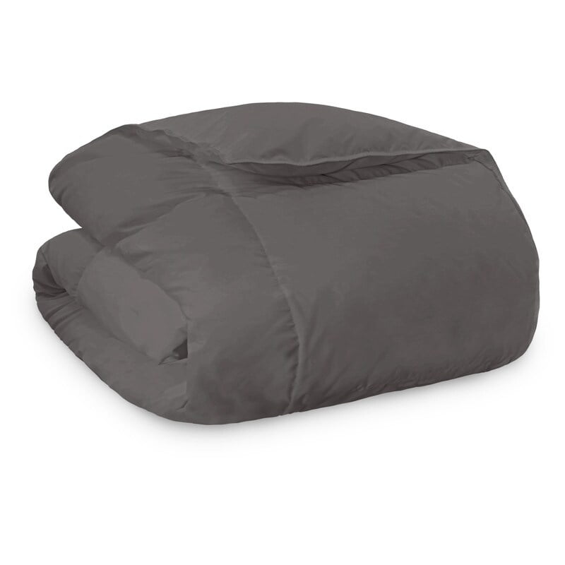 So Fluffy Down Alternative Comforter Charcoal King