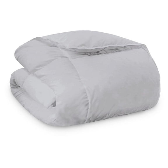 So Fluffy Down Alternative Comforter Light Grey King