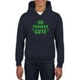 thumbnail image 1 of So Franken Cute Hoodie Juniors -Smartprints Designs,  x-Large, 1 of 4
