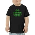 thumbnail image 1 of So Franken Cute T-Shirt Toddler -GoatDeals Designs,  4 Toddler, 1 of 4