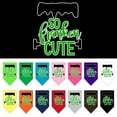thumbnail image 1 of Halloween Pet and Dog Bandana Screen Printed, "So Franken Cute", 1 of 10