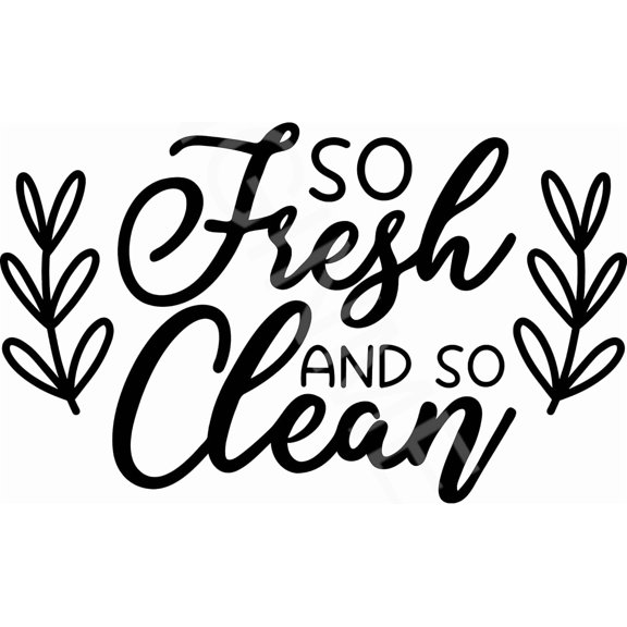 So Fresh And So Clean Funny Bathroom Sign Weatherproof Aluminum 8" x 12"