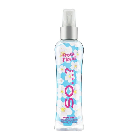So…? Fresh Floral Body Mist, Body Spray for Women, 3.5 oz