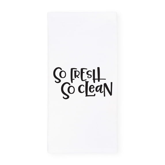So Fresh So Clean Kitchen Tea Towel