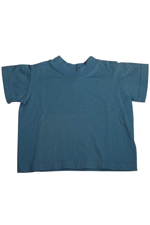 - Baby Boys Short Sleeved Tee Blue / 6 Months