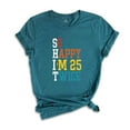 thumbnail image 1 of So Happy I'm 25 Twice Shirt, Funny 50th Birthday Shirt, 50th Birthday Tee, Birthday Trip Shirt, Vintage 1973 Shirt, Hello 50 Shirt, 1 of 1
