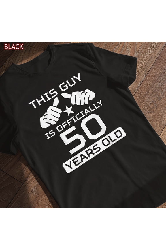So Happy I'm Fifty Shirt, Funny 50th Birthday Gag 50 Years Old T-Shirt Women Men