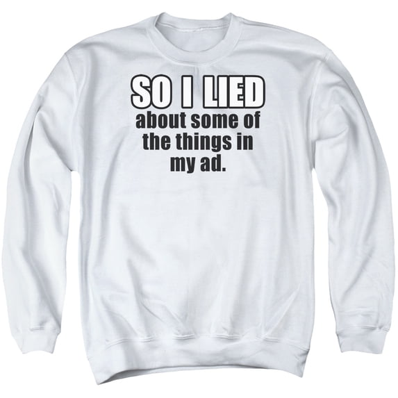 - So I Lied - Crewneck Sweatshirt - X-Large