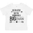 thumbnail image 1 of So I'M Little, But I'M Gonna Be A Big Cousin Toddler T-Shirt Family TODDLER SHORT SLEEVE TEE BELLA CANVAS 3001T, 1 of 3