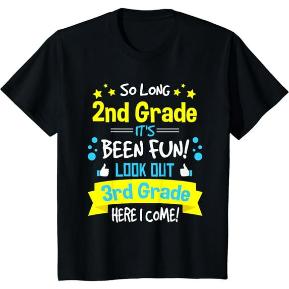 So Long 2nd Grade Here I Come 3rd Grader Graduation Gifts T-Shirt