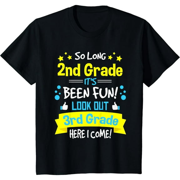 So Long 2nd Grade Here I Come 3rd Grader Graduation Gifts T-Shirt