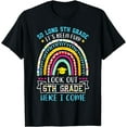 thumbnail image 1 of So Long 5th Grade 6th Grade Here I Come Rainbow Graduation T-Shirt, 1 of 4