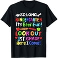 thumbnail image 1 of So Long Kindergarten Happy Last Day of School Grad 2024 T-Shirt, 1 of 4