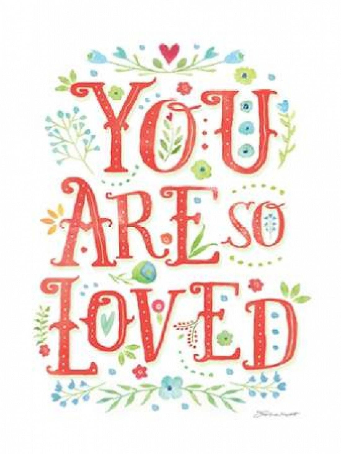 So Loved Canvas Art - Stephanie Marrott (18 x 24)