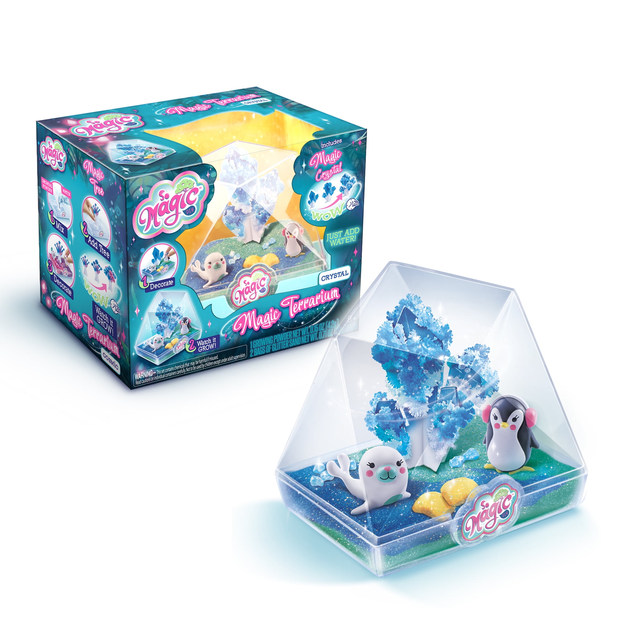 So Magic DIY Medium Magic Terrarium Kit Crystal Edition