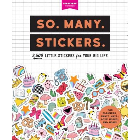 Pre-Owned So. Many. Stickers.: 2,500 Little Stickers for Your Big Life (Paperback) 1523507152 9781523507153
