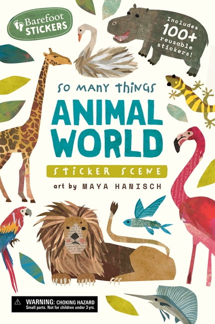 So Many Things Sticker Pack: Animal World, (Paperback)