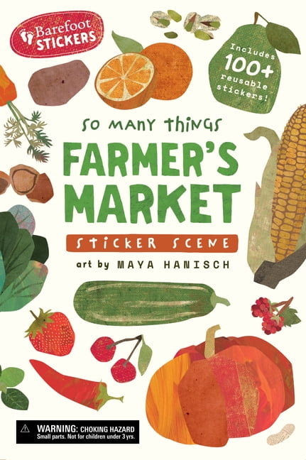 So Many Things Sticker Pack: Farmer's Market, (Paperback)