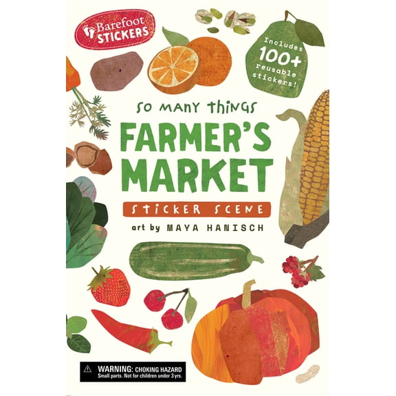So Many Things Sticker Pack: Farmer's Market, (Paperback)