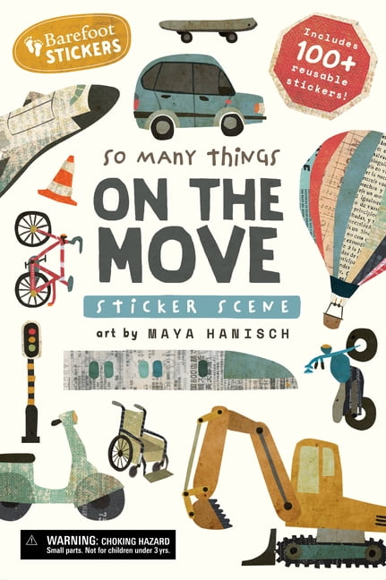 So Many Things Sticker Pack: On the Move, (Paperback)
