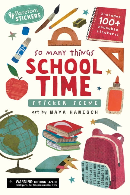 So Many Things Sticker Pack: School Time, (Paperback)