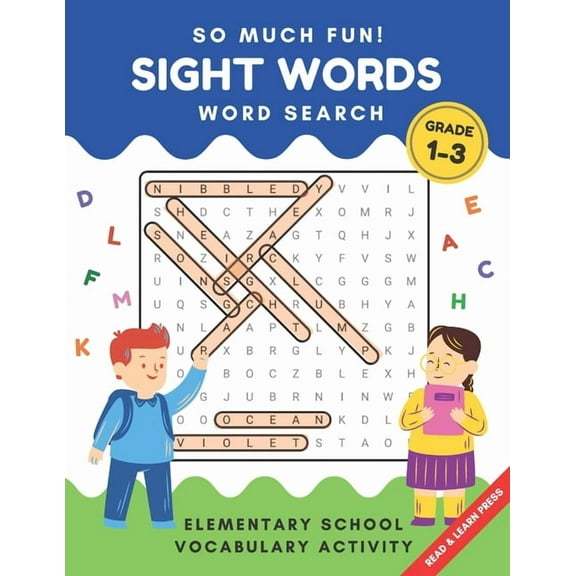 So Much Fun! - Sight Words Word Search: Elementary School Workbook Activity to Read and Find 240 High Frequency Words fo, (Paperback)