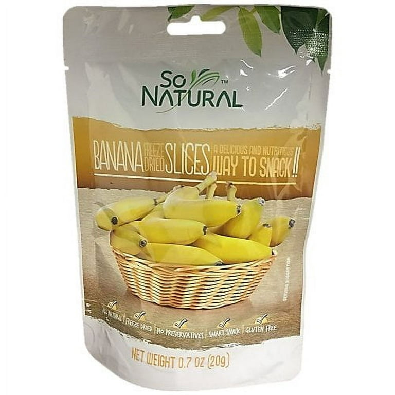 Organic Dried Banana Slices, 1.5 Pounds — Non-GMO, Raw, Vegan — by Food to  Live 