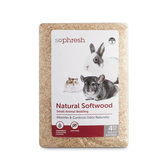 So Phresh Natural Softwood Small Animal Bedding 4 cu. ft.