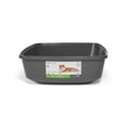 thumbnail image 1 of So Phresh Open Cat Litter Box Charcoal X-Large 22.4" L X 16.9" W X 5.4" H, 1 of 4