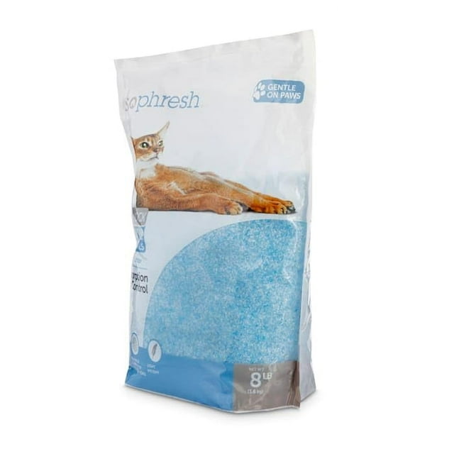 So Phresh Scoopable OdorLock Clumping Micro Crystal Cat Litter in Blue